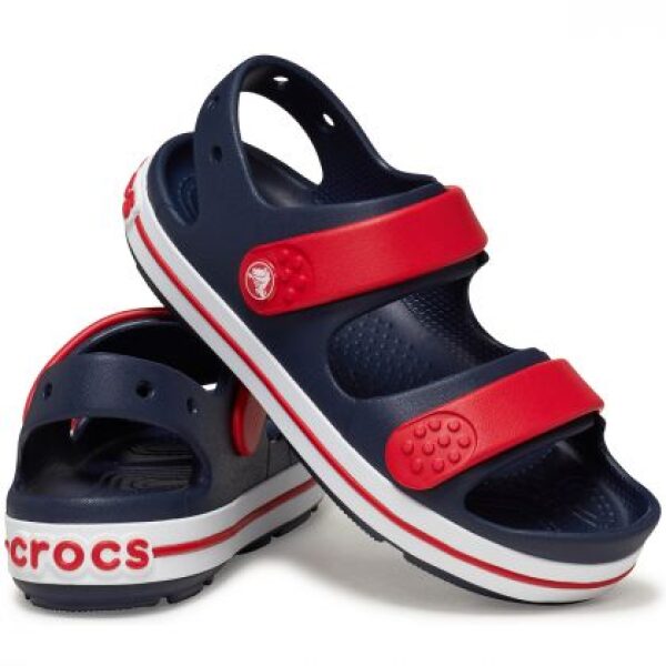 Crocs Kids Crocband Cruiser Sandal 209423-4OT Navy/Red - Image 3