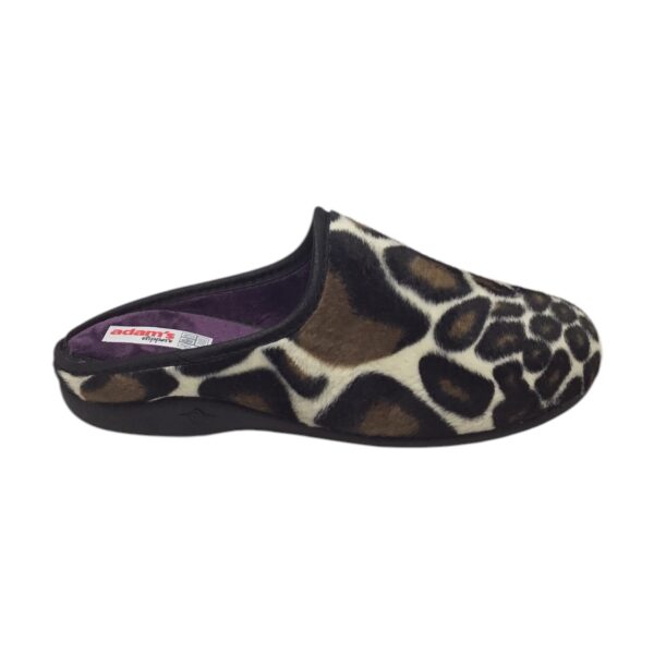 Γυναικείες χειμερινές παντόφλες adams shoes 624-24652 LEOPARD - Image 4