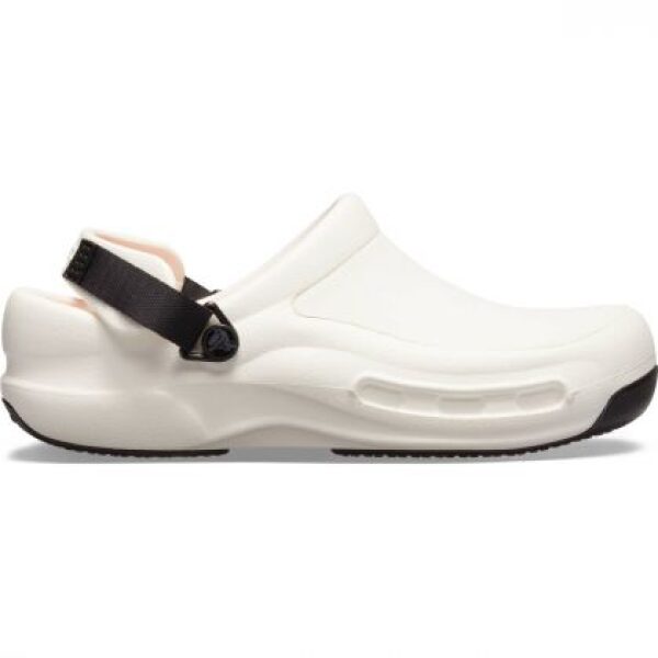 Crocs Bistro Pro Literide Αντιολισθητικό Unisex Σαμπό white 205669-100