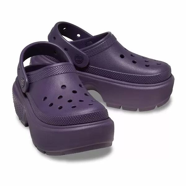 Crocs Γυναικεία Stomp Clog 209347-5AS Dark Iris - Image 3