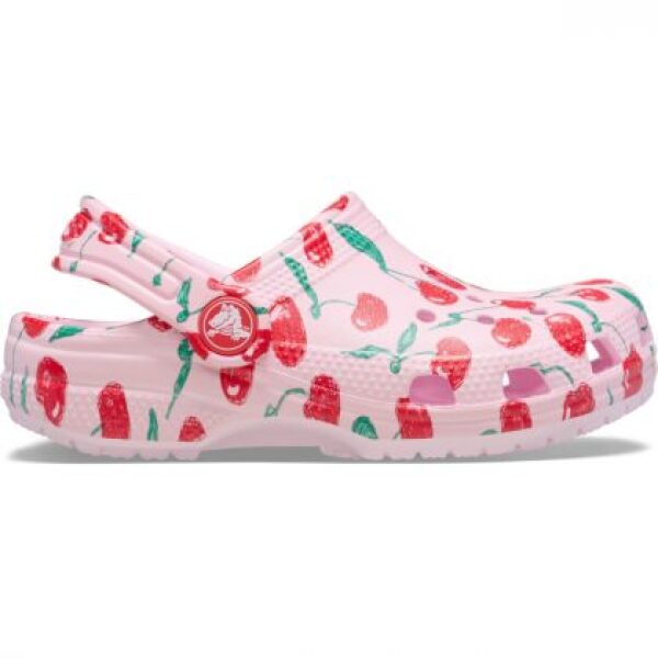 Crocs Kids' Classic Fresh Fruits Clog 211020-6ZW Pink Milk