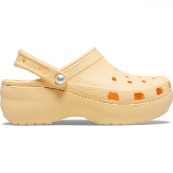 Crocs Classic Platform Pearl Clog 211231-78Z Golden Hour