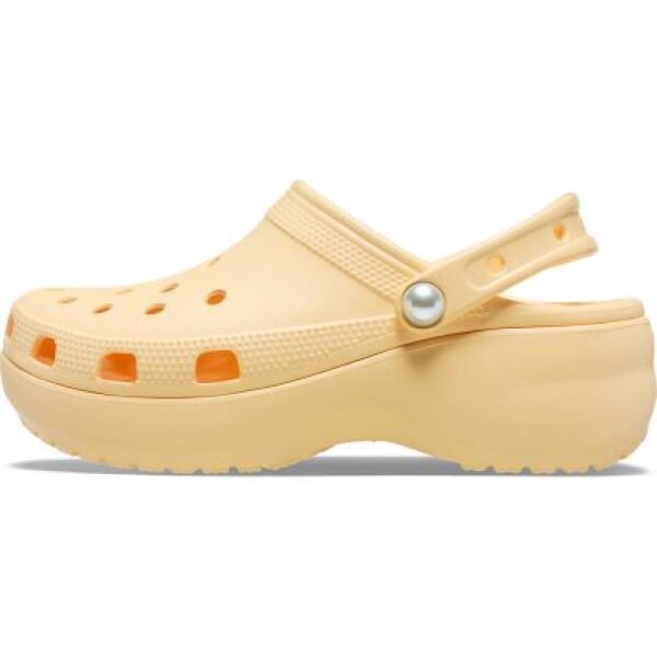 Crocs Classic Platform Pearl Clog 211231-78Z Golden Hour - Image 5