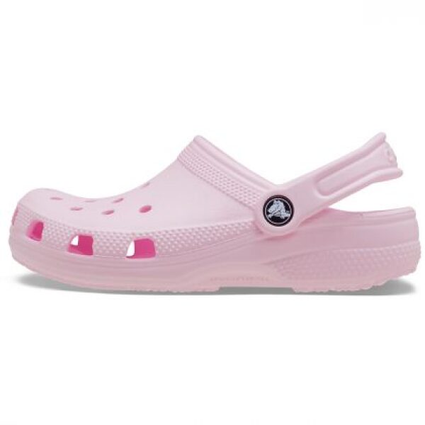 Crocs Unisex Classic Clog Kid's 206991-6ZW Pink Milk - Image 3