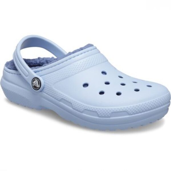 Crocs Classic Lined Clog παιδικές παντόφλες με γούνα 207010-4NS Blue Calcite - Image 2