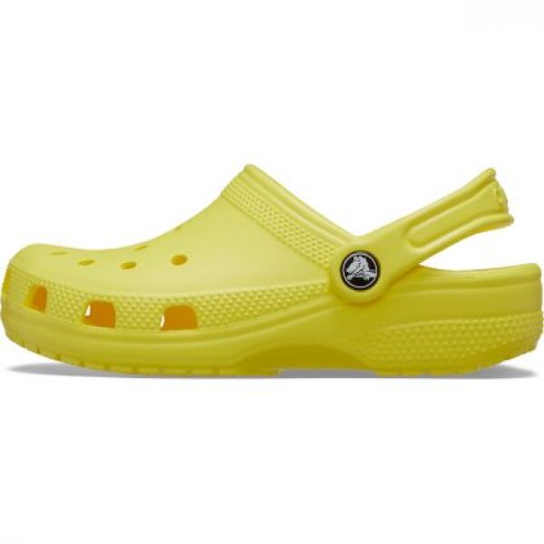 Crocs Unisex Classic Clog Kid's 206991-77J Cyber Yellow - Image 4