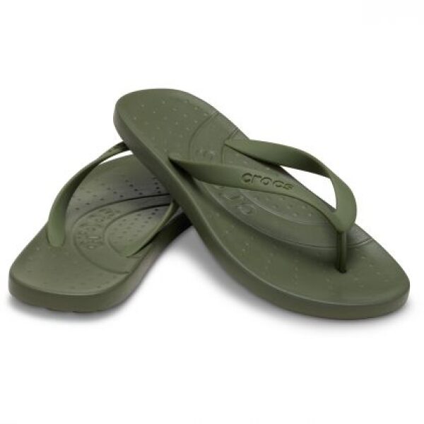 Crocs Σαγιονάρα Θαλάσσης Unisex Crocs Flip 210089-309 Army Green - Image 2