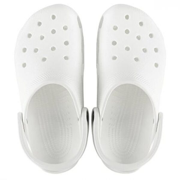 CROCS Classic Clog Unisex 10001-100 White - Image 4