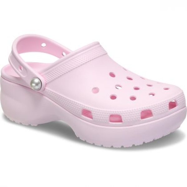 Crocs Classic Platform Pearl Clog 211231-6ZW Pink Milk - Image 3