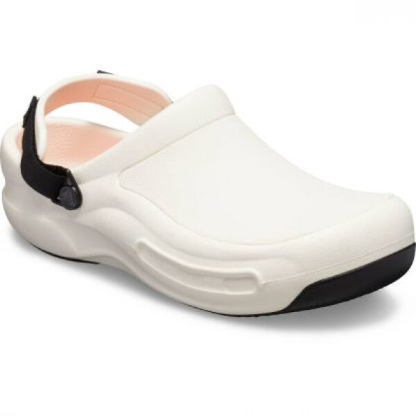 Crocs Bistro Pro Literide Αντιολισθητικό Unisex Σαμπό white 205669-100 - Image 2