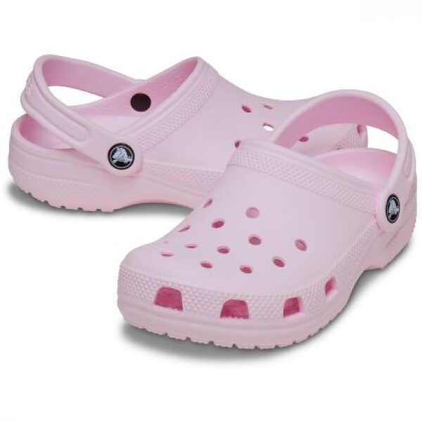 Crocs Unisex Classic Clog Kid's 206991-6ZW Pink Milk - Image 4