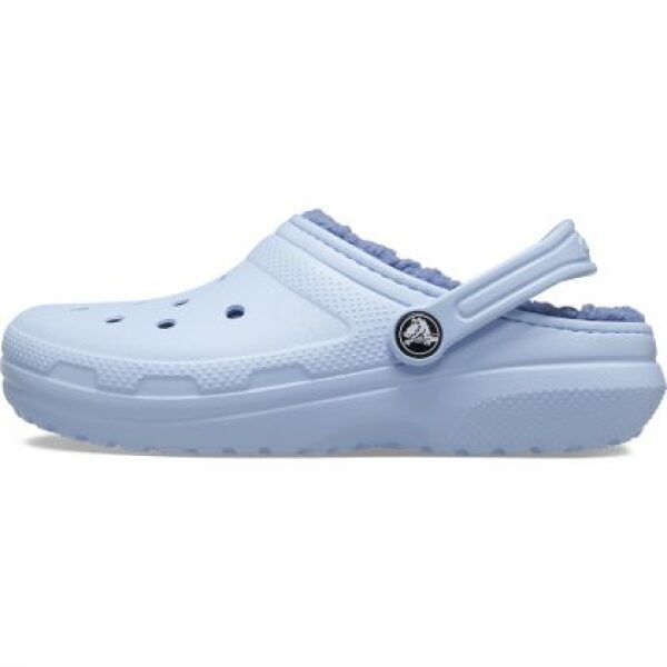 Crocs Classic Lined Clog παιδικές παντόφλες με γούνα 207010-4NS Blue Calcite - Image 3