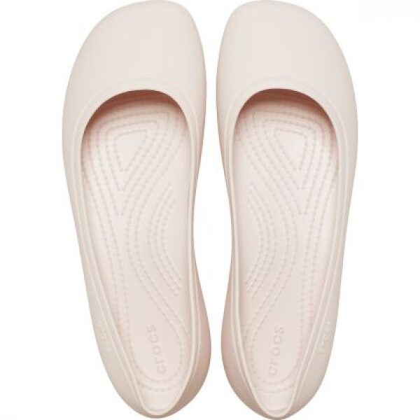 Crocs Γυναικείες Μπαλαρίνες Brooklyn Flat 209384-6UR Quartz - Image 3