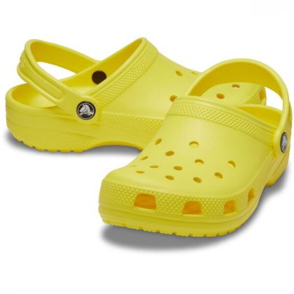 Crocs Unisex Classic Clog Kid's 206991-77J Cyber Yellow - Image 2