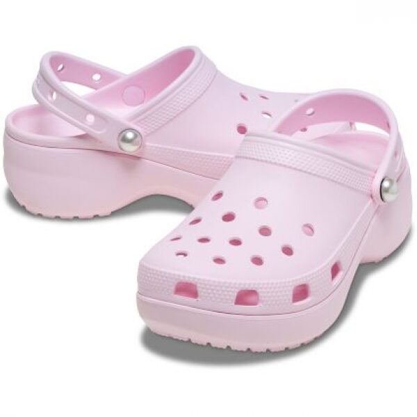 Crocs Classic Platform Pearl Clog 211231-6ZW Pink Milk - Image 5