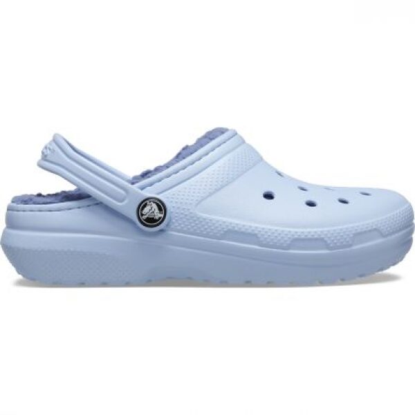 Crocs Classic Lined Clog παιδικές παντόφλες με γούνα 207010-4NS Blue Calcite