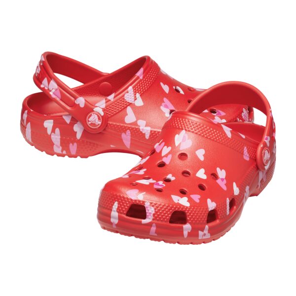 Crocs Kids Classic VDay Clog 209754-6ZR Cherry Red - Image 4