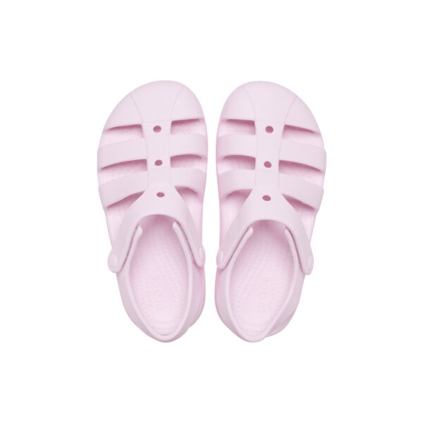 Crocs Kids Kids' Classic Fisherman Sandal Unisex 210625-6ZW Pink Milk - Image 3