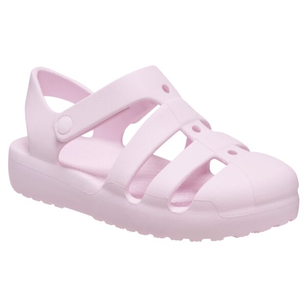 Crocs Kids Kids' Classic Fisherman Sandal Unisex 210625-6ZW Pink Milk