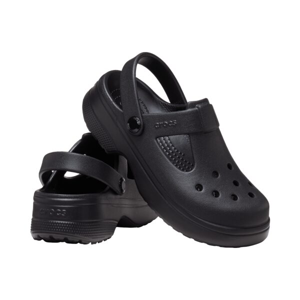 Crocs Kids Unisex Classic Mary Jane Clog 210615-001 Black - Image 3